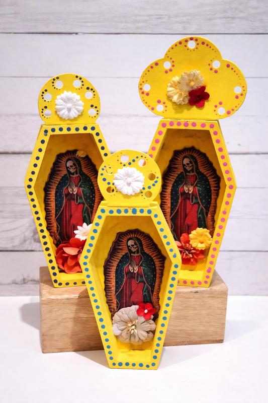 Santisima Muerte Altar: Yellow