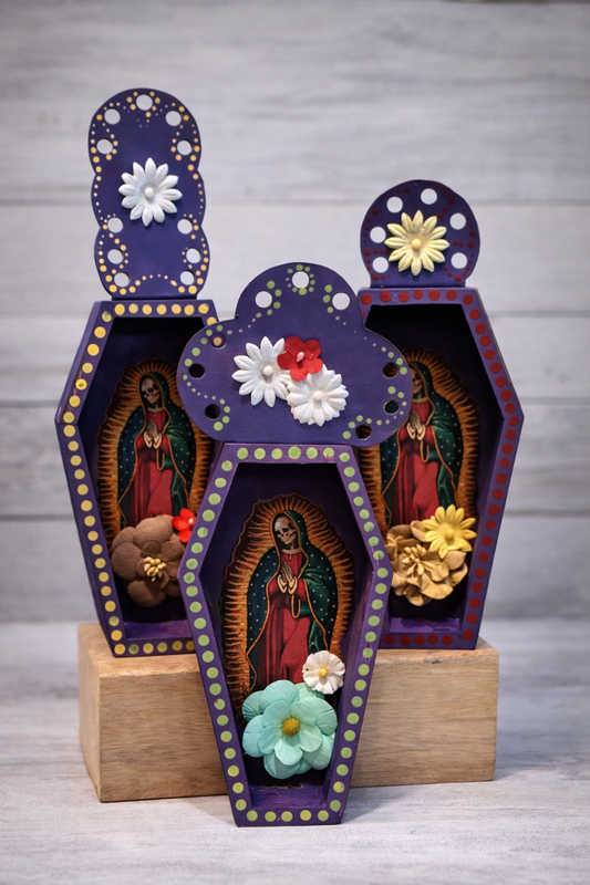 Santisima Muerte Altar: Purple