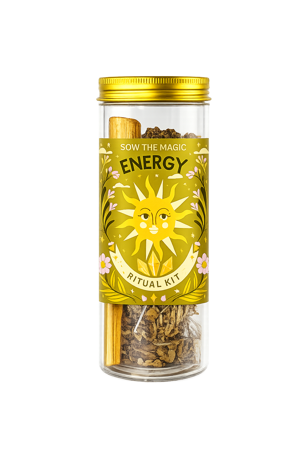 Energy Ritual Kit with Aventurine, Palo Santo + Sage